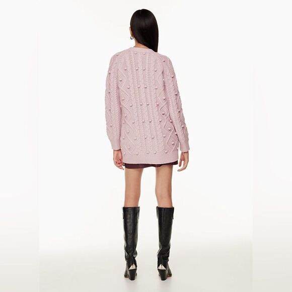 Aritzia Wilfred Lilac New Alps Cardigan - Picture 7 of 10